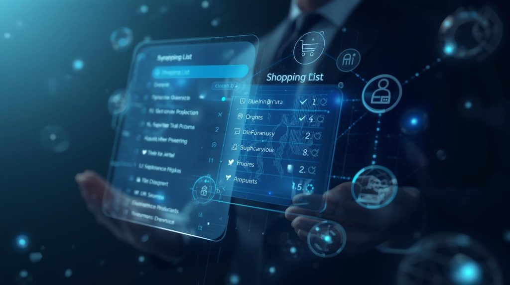 AIで買い物リストを作成